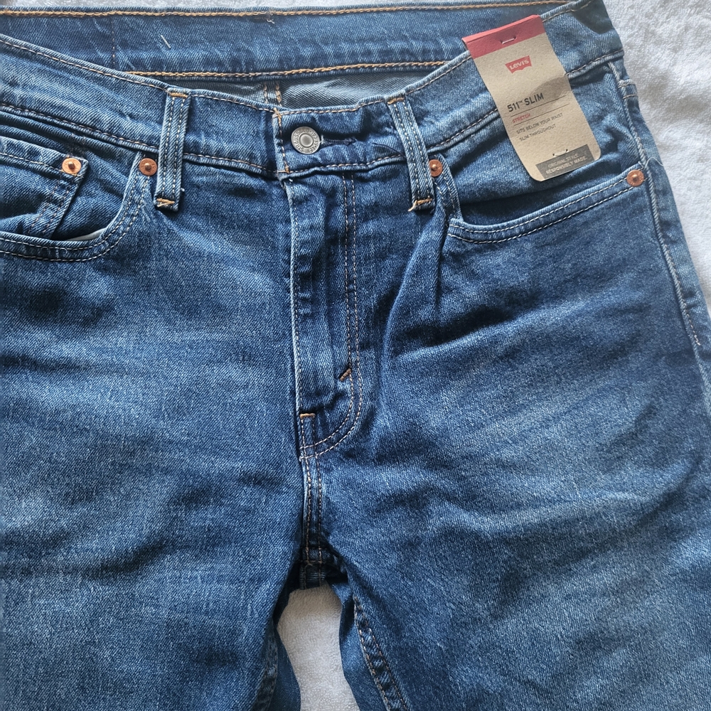 Levi's Blue Slim Jeans Timeless Appeal